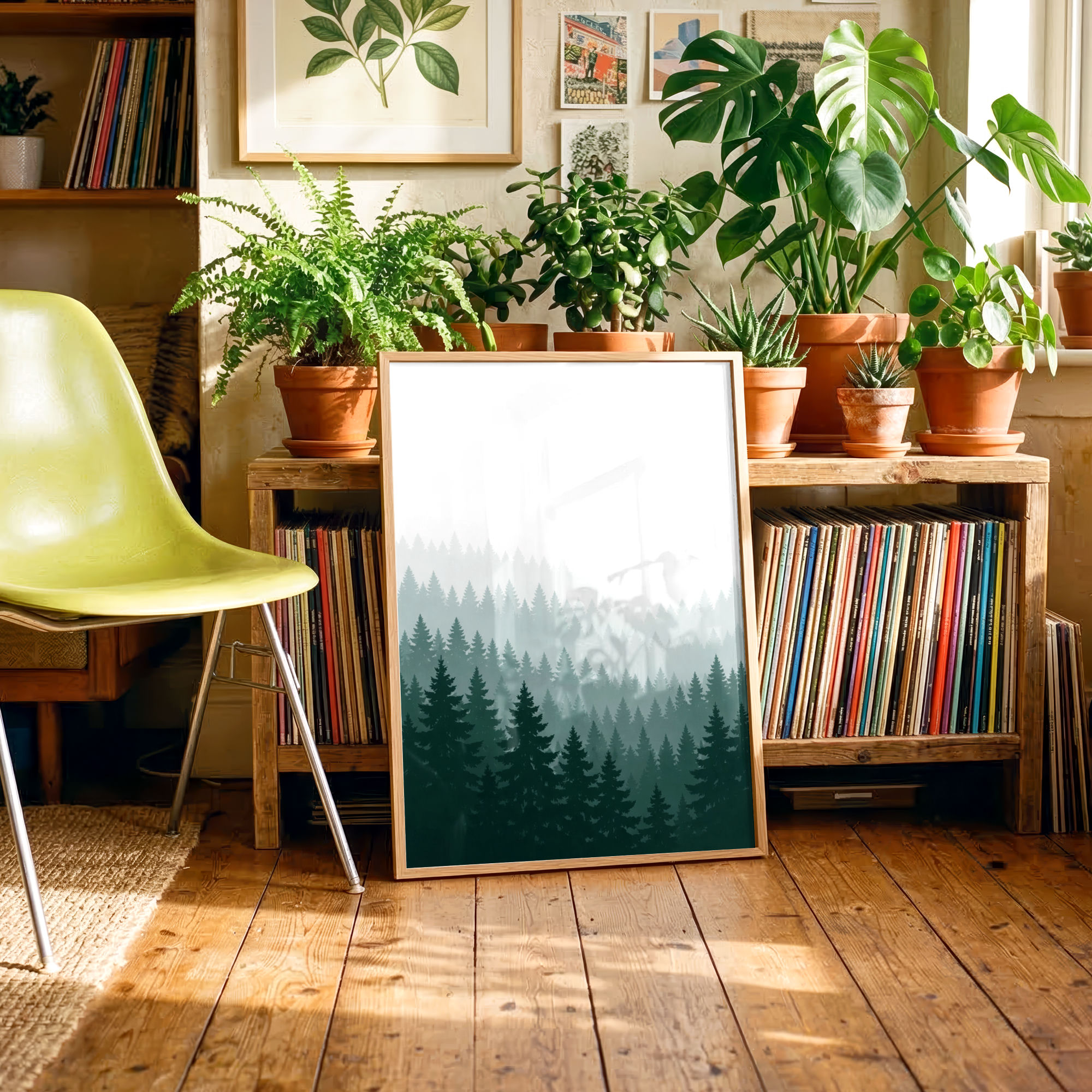 Abstract Line Art Poster — Set of 3